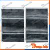 Filtre d'habitacle à charbon pour MERCEDES | FCF-ME-041C, 4952-ACC